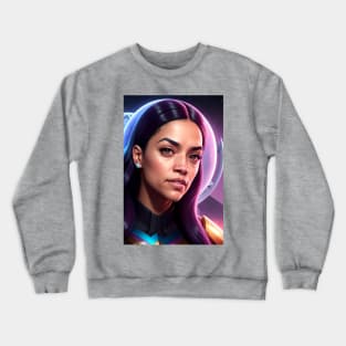 THE SQUAD-AOC 8 Crewneck Sweatshirt